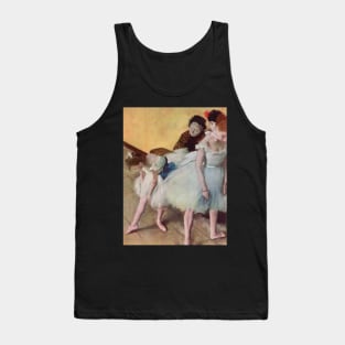 The Dance Examination by Edgar Degas Tank Top